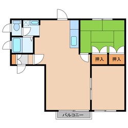 ラ･クール昭和の物件間取画像